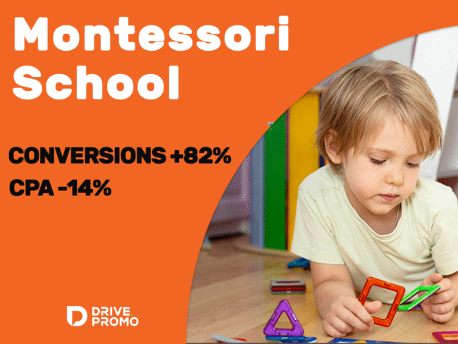 Case Google Ads for Montessori School